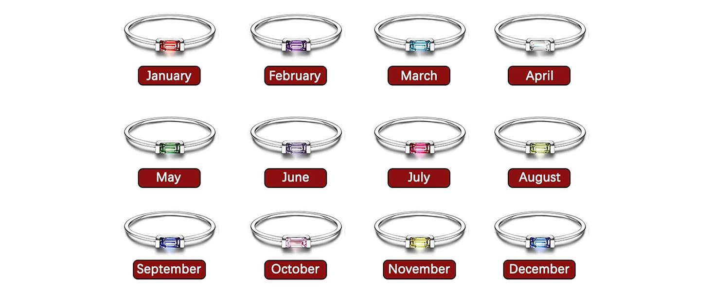 Birthstone Ring