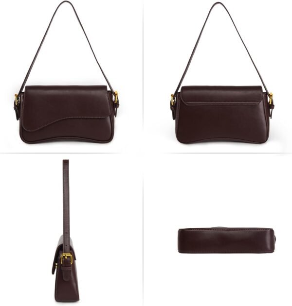 516bNu44JgL._AC_SL1500 PU Leather Tote Bag for Women with 2 Removable Straps and Zipper Closure