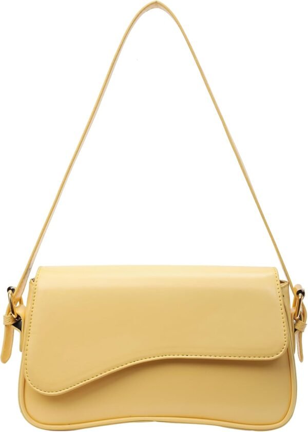 51K2FnyvJ3L._AC_SL1500 PU Leather Tote Bag for Women with 2 Removable Straps and Zipper Closure