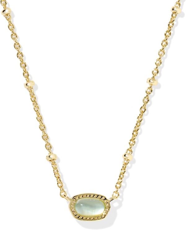 Gold-Plated Satellite Short Pendant Necklace, Fashion Jewelry for Women
