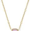 Gold-Plated Satellite Short Pendant Necklace, Fashion Jewelry for Women