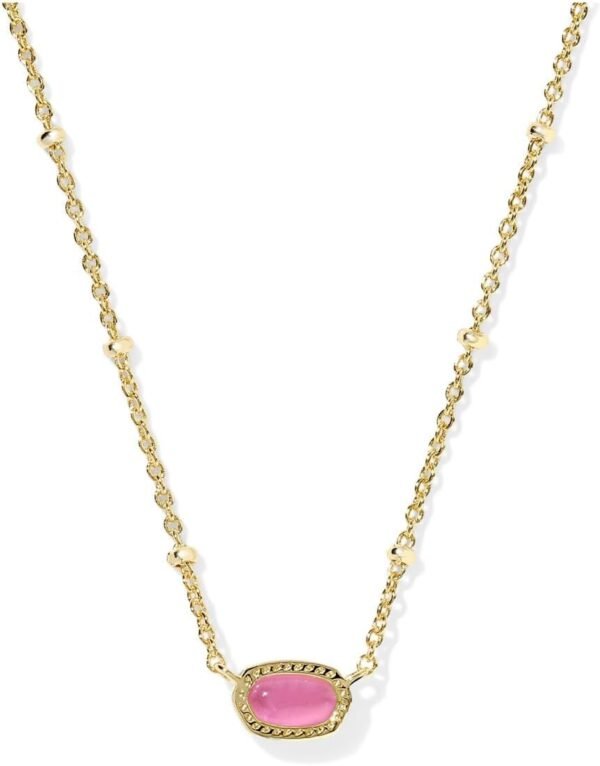 Gold-Plated Satellite Short Pendant Necklace, Fashion Jewelry for Women