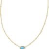 Gold-Plated Satellite Short Pendant Necklace, Fashion Jewelry for Women