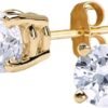 51eXVrVxh1L._AC_SL1000 Certified Lab Grown Diamond Stud Earrings 1/2 to 3 cttw (F-G Color, VS2-SI1 Clarity) t Yellow or White Gold