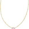 Gold-Plated Satellite Short Pendant Necklace, Fashion Jewelry for Women
