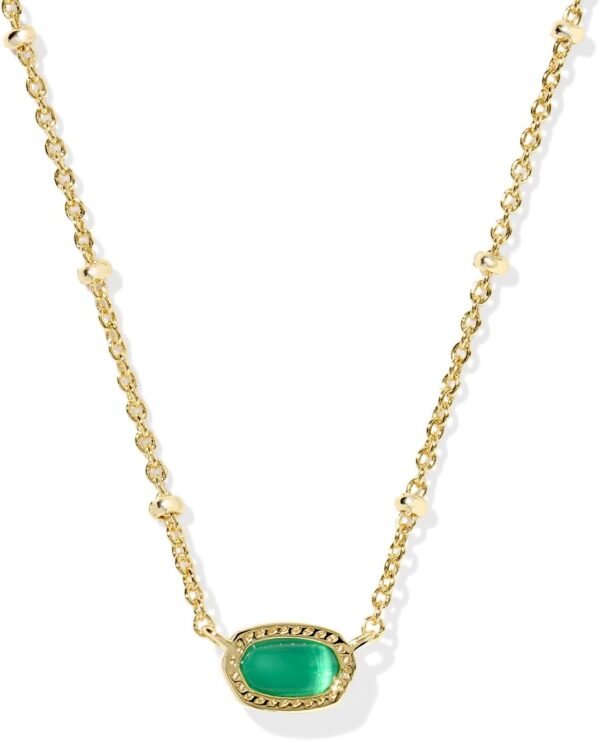 Gold-Plated Satellite Short Pendant Necklace, Fashion Jewelry for Women