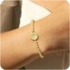 Gold Bracelets for Women  Gold Beaded Bracelets Stackable Bracelets for Women Gold Charm Bracelet Non Tarnish Gold Jewelry for Women Trendy