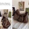 Hobo Bags for Women, Ultra Soft Foldable Vegan Leather Shoulder Handbag, Stylish Slouchy Tote Purses