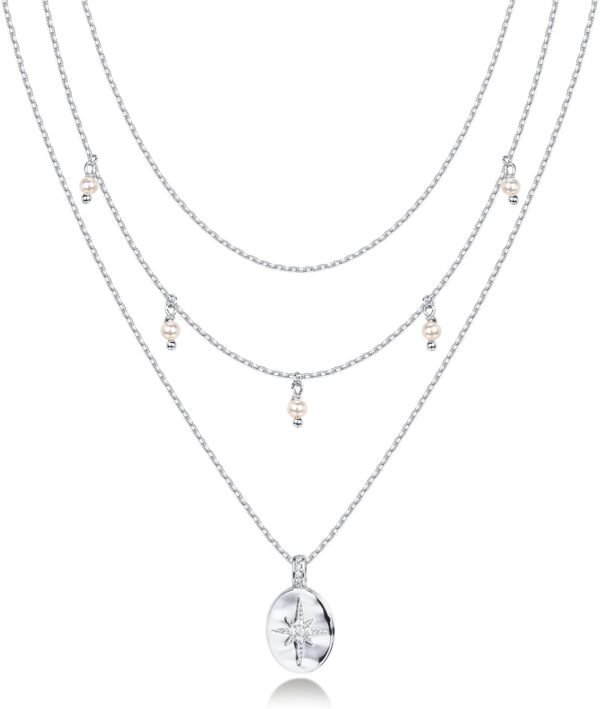 Gold Plated Layering Necklaces | Stylish Minimalist Design Pendant Necklaces | Bar, Circle, Lotus, Disc, Dog Tag, Horizontal Bar Pendants for Women