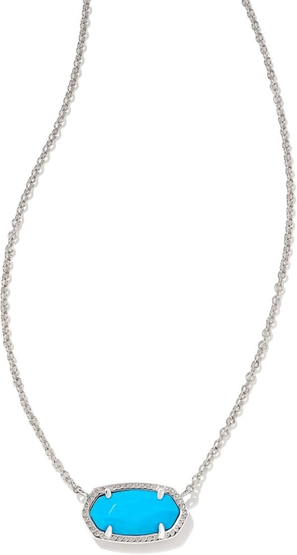 61JGwmK5V5L._AC_SL1500 Oval Pendant Necklace in Red White and Blue Star Illusion and Gold