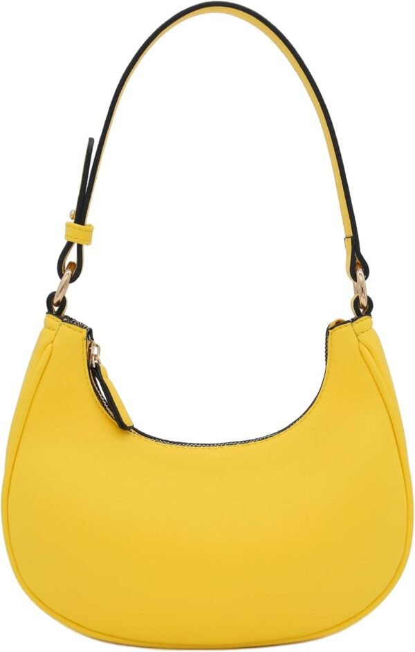 61JSRF_ispL._AC_SL1500 Small Crescent Shoulder Bag Underarm Purse