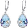 Hummingbird Earrings Bird Dangle 925 Sterling Silver Jewelry Gifts for Women