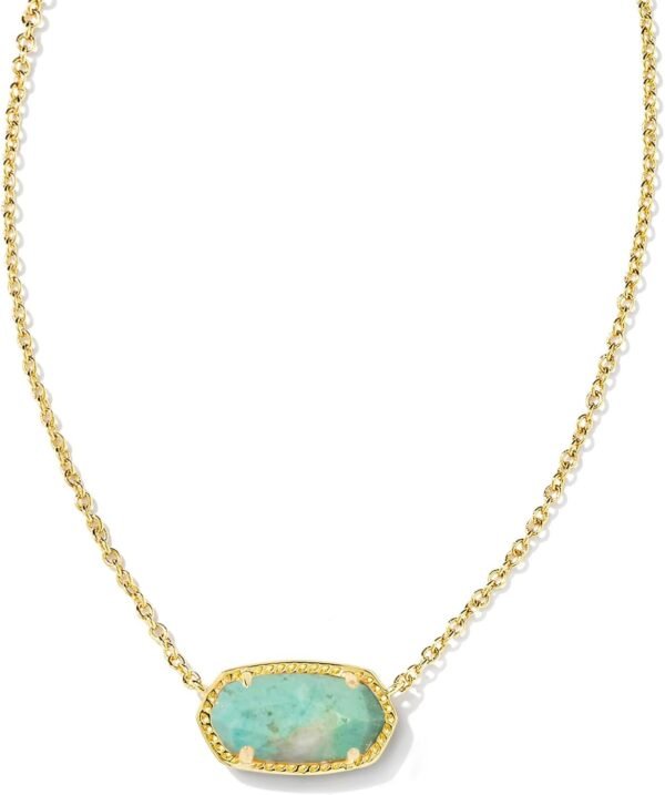 61VWkikabBL._AC_SL1500 Oval Pendant Necklace in Red White and Blue Star Illusion and Gold