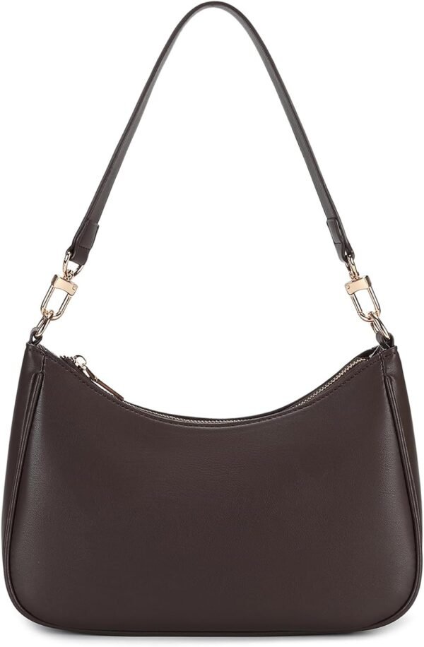 Shoulder Bags for Women, Cute Hobo Tote Handbag Mini Clutch Purse with Zipper Closure