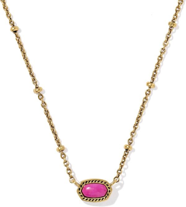 Gold-Plated Satellite Short Pendant Necklace, Fashion Jewelry for Women