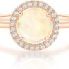 Gold Plated Crystal Birthstone Rings | Rings For Women