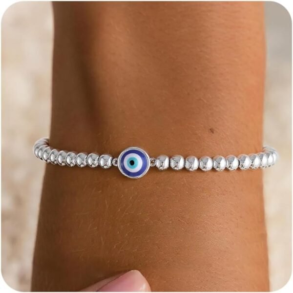 Gold Bracelets for Women  Gold Beaded Bracelets Stackable Bracelets for Women Gold Charm Bracelet Non Tarnish Gold Jewelry for Women Trendy