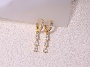 gold earrings for women trendy