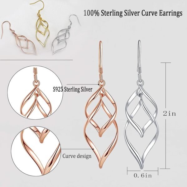 Gold Plated Earrings for Women Hypoallergenic Gold Earrings Statement Earrings for Girl Trendy Fashion Gold Jewelry Gifts Above 12 Years Old