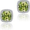 71B1MP8WX6L._AC_SL1500 Cubic Zirconia Earrings Studs, Halo CZ Birthstone Simulated Diamond Stud Earrings for Women