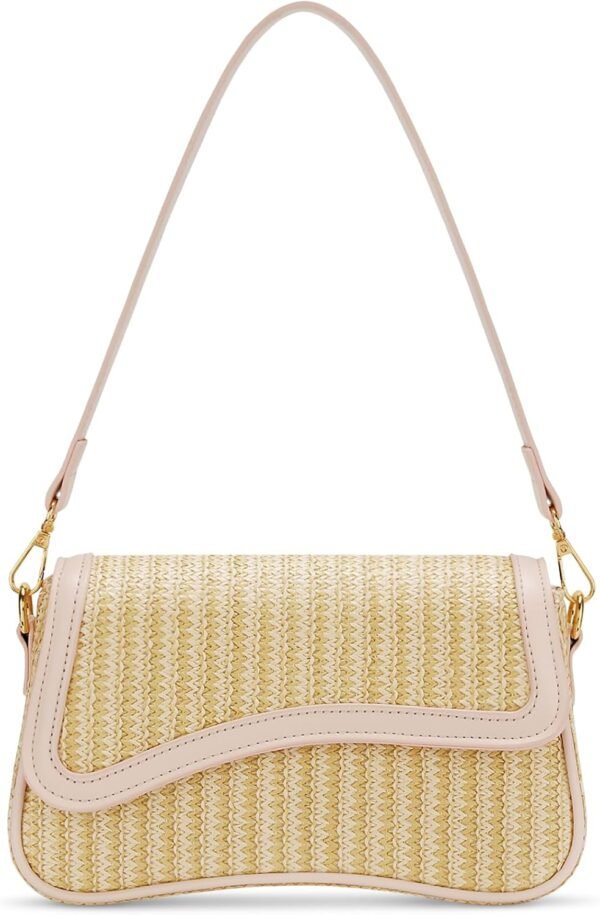 71CULFvR-FL._AC_SL1500 Shoulder Bag for Women Small Clutch Purses Cute Hobo Handbag Trendy Underarm Bag