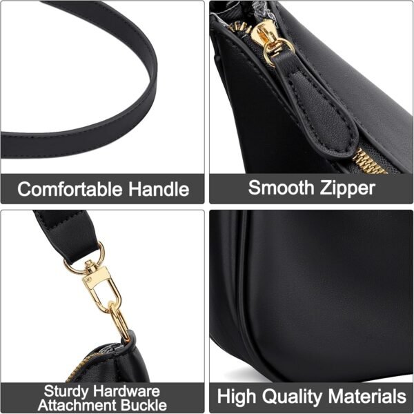71FQt0V-CL._AC_SL1500 Shoulder Bag for Women Cute Hobo Purses and Handbags Retro Clutch Underarm Purse