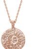 Gold Plated Engraved Coin Pendant Necklaces for Women | Byzantine Coin Pendants | Bohemian Necklace