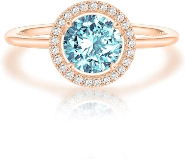 Gold Plated Crystal Birthstone Rings | Rings For Women