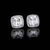71XEF6ZPpsL._AC_SL1500 Cubic Zirconia Earrings Studs, Halo CZ Birthstone Simulated Diamond Stud Earrings for Women