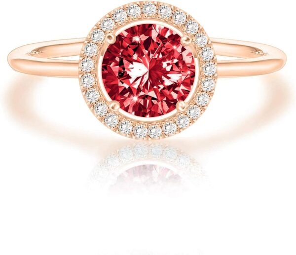 Gold Plated Crystal Birthstone Rings | Rings For Women