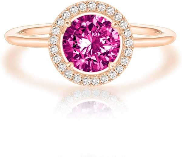 Gold Plated Crystal Birthstone Rings | Rings For Women