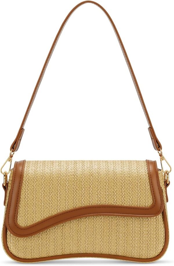 71wDOMzE7NL._AC_SL1500 Shoulder Bag for Women Small Clutch Purses Cute Hobo Handbag Trendy Underarm Bag