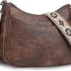 Trendy Leather Crossbody Purse with Adjustable Strap, Women's Shoulder Handbag