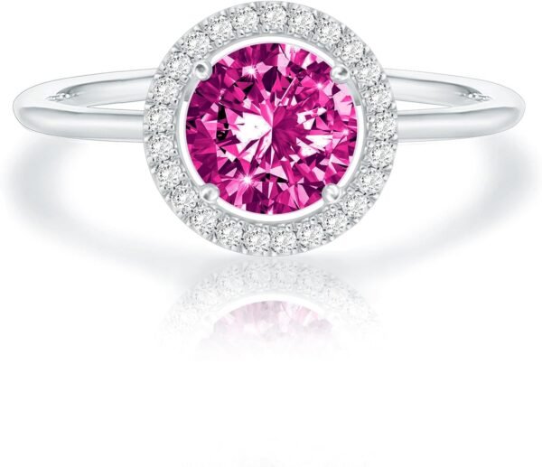 Gold Plated Crystal Birthstone Rings | Rings For Women