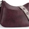 Trendy Leather Crossbody Purse with Adjustable Strap, Women's Shoulder Handbag