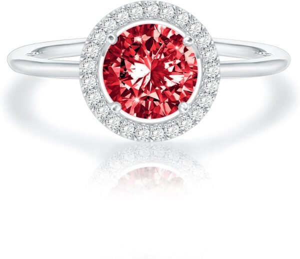 Gold Plated Crystal Birthstone Rings | Rings For Women