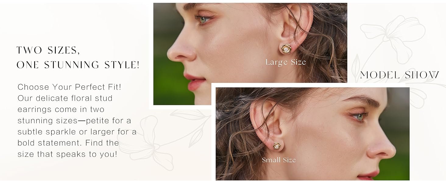 Two Sizes,one stunning style!